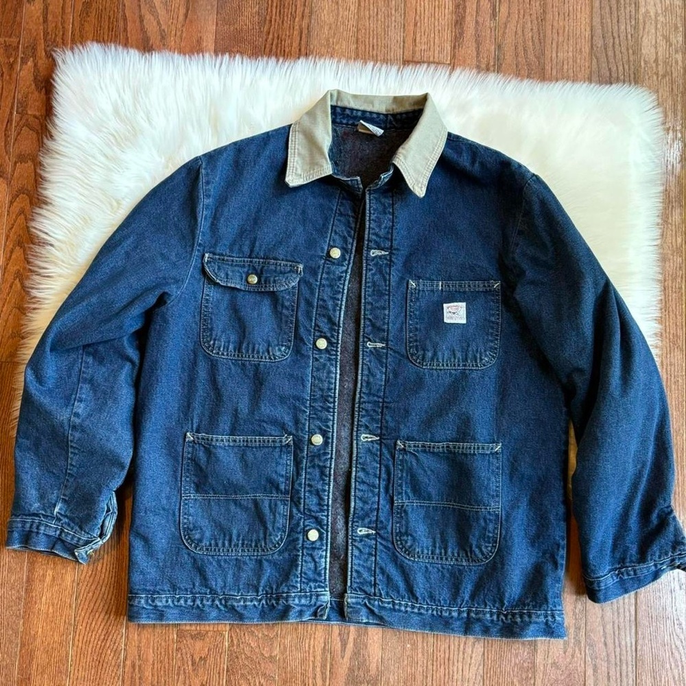 Vintage Pointer workwear blanket lined chore jacket barn coat